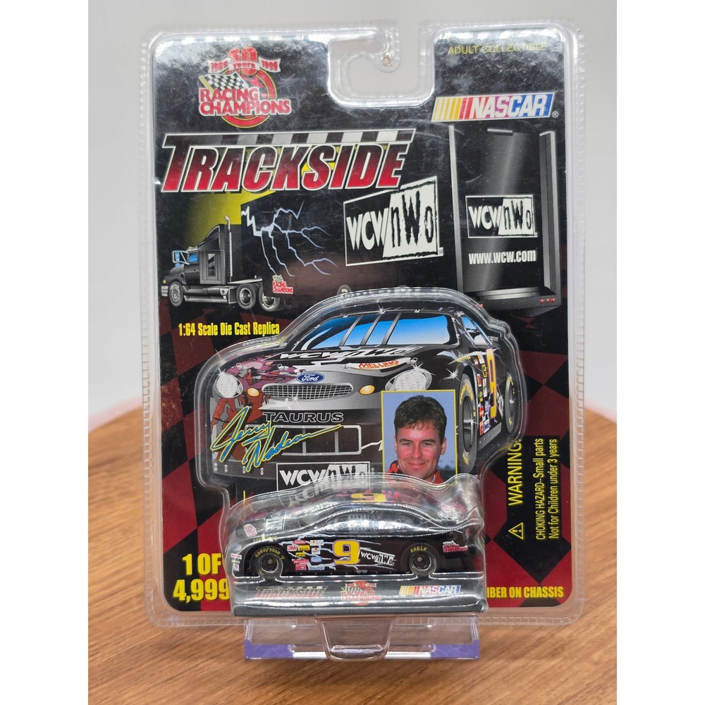 Racing Champions Jerry Nadeau 9 WCW nWo Ford Taurus 1:64 Diecast 1 of 4999 1999